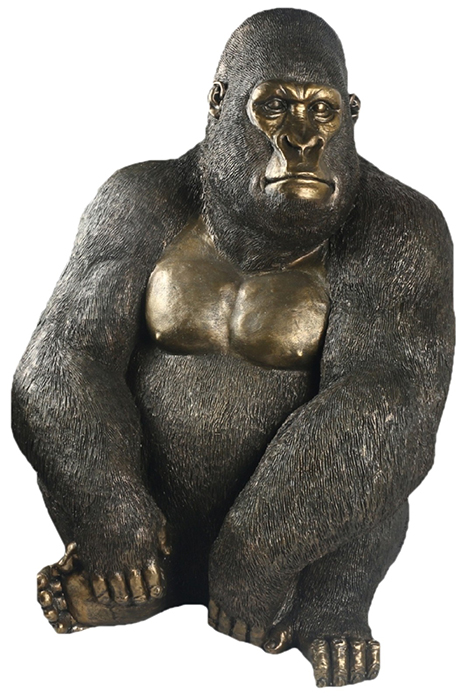 Polystone Gorilla Statue